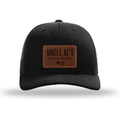 Uncle Al’s Leather Patch Trucker Hat