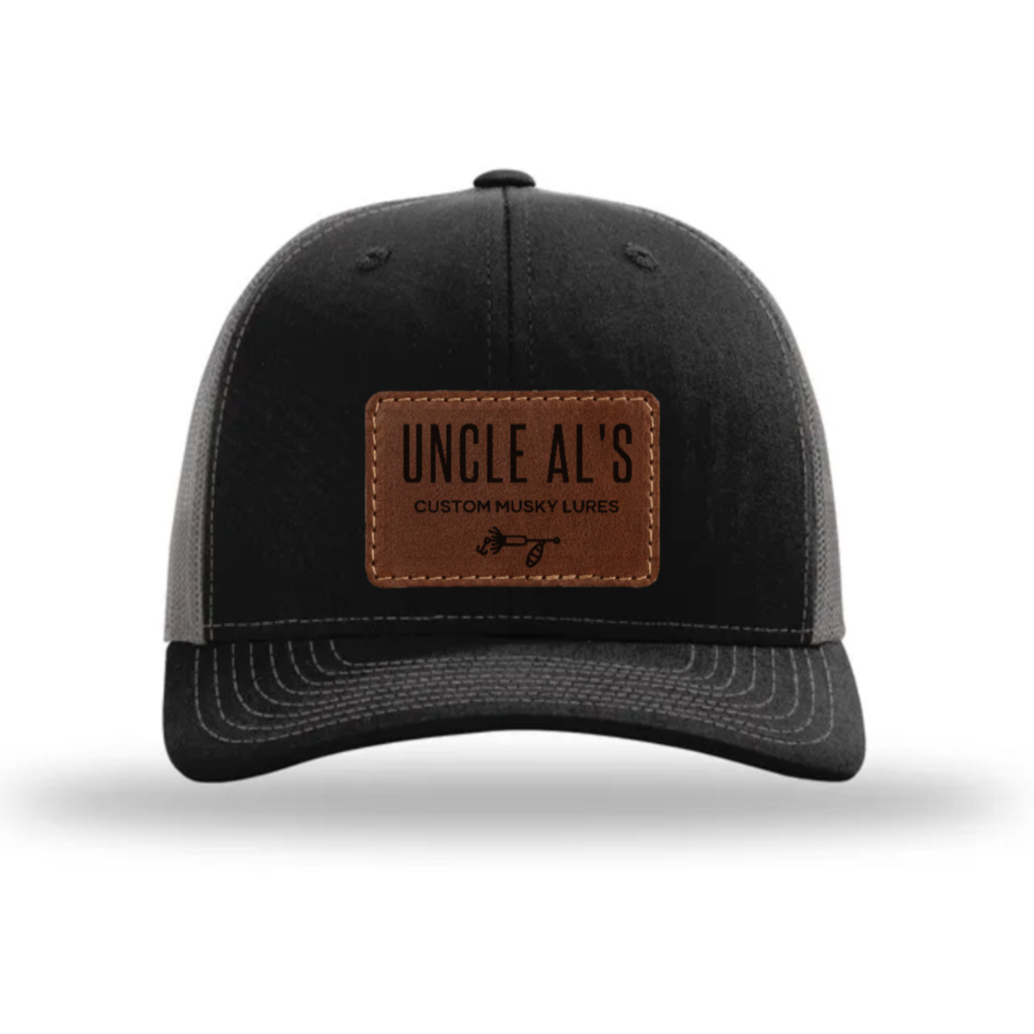 Uncle Al’s Leather Patch Trucker Hat