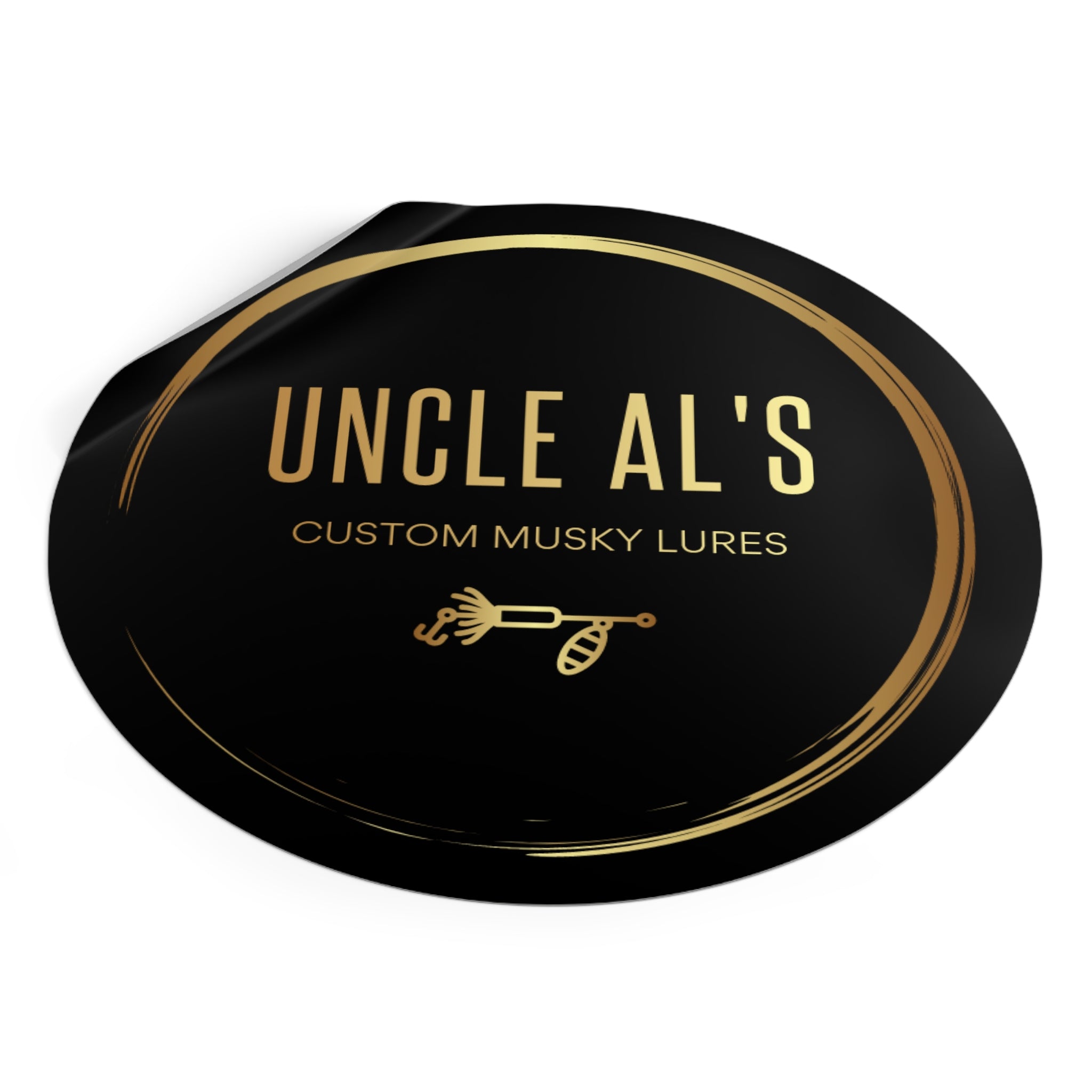 Uncle Al’s Logo Sticker (6" x 6")