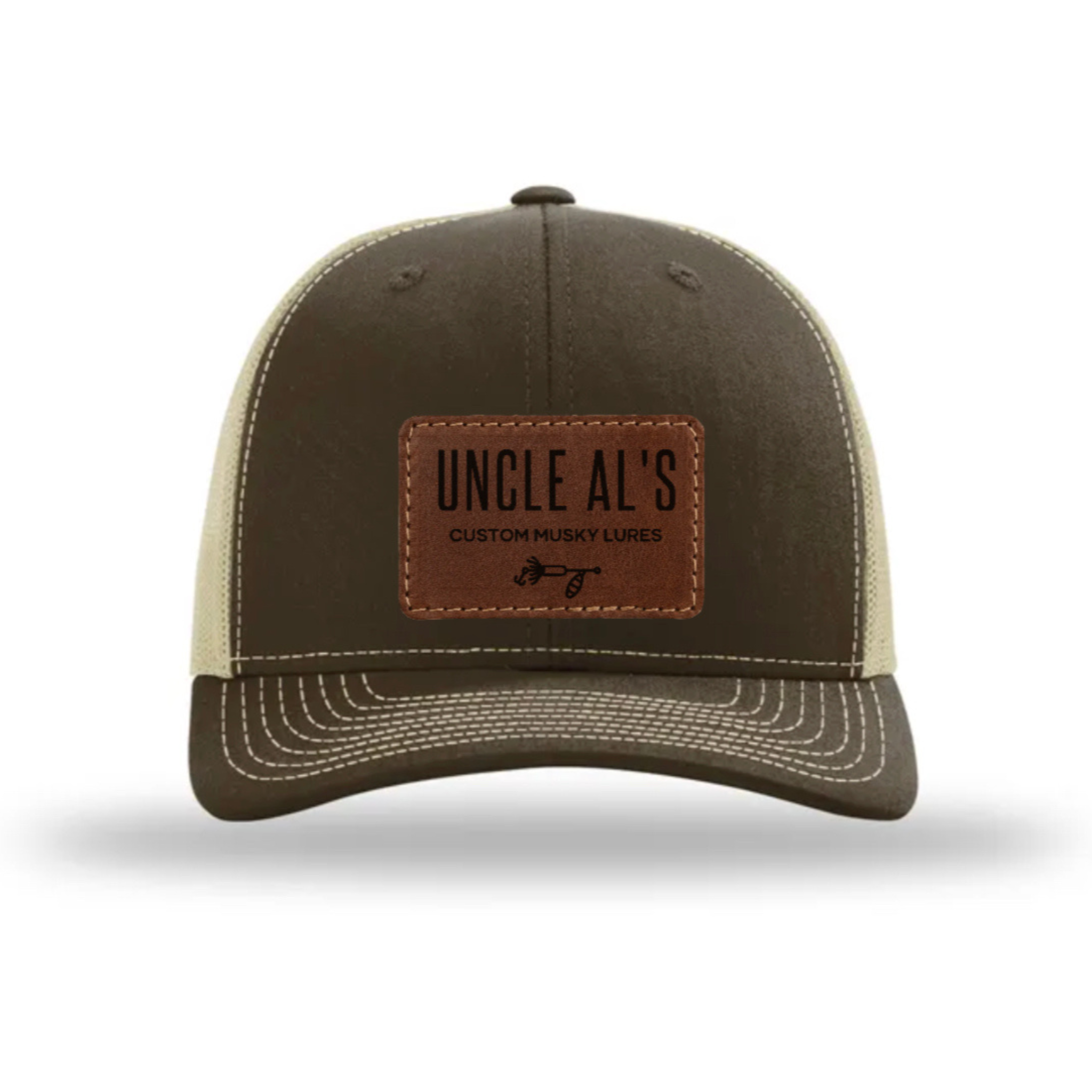 Uncle Al’s Leather Patch Trucker Hat